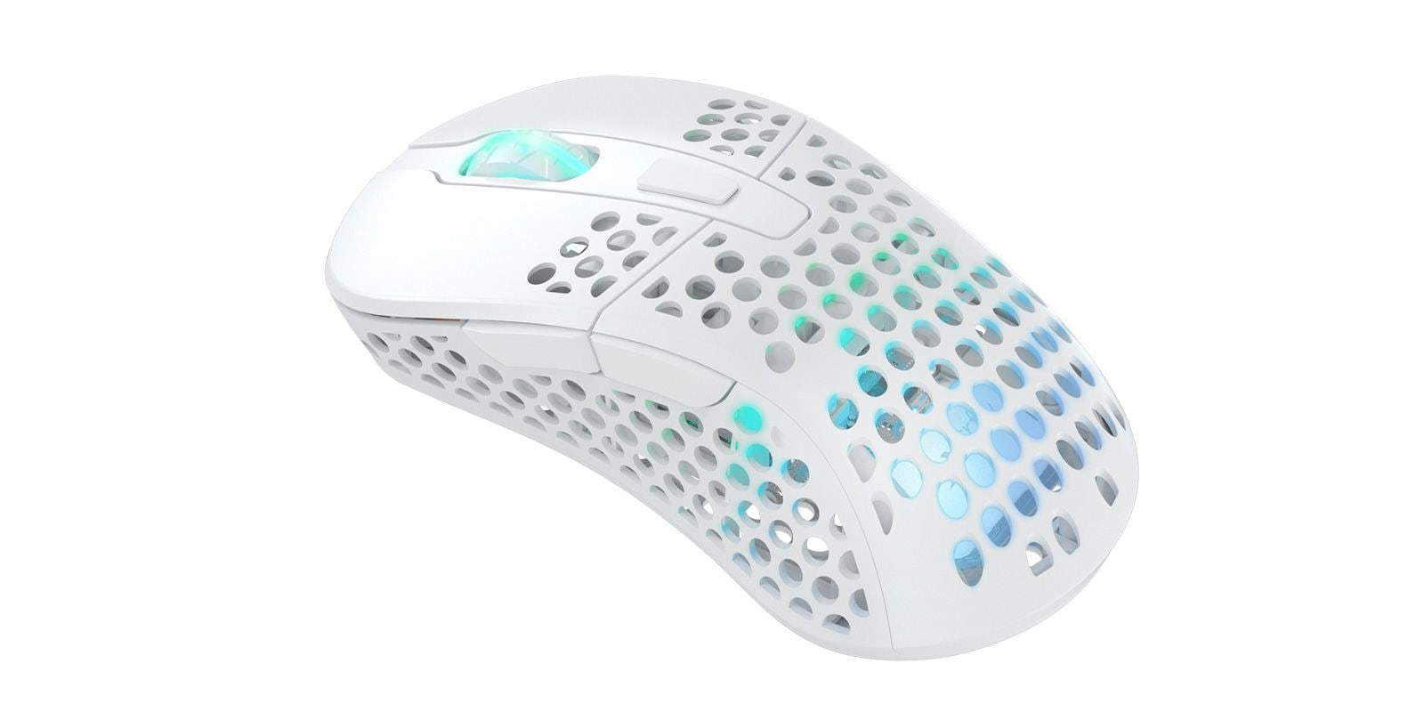 Cherry XTRFY M4 RGB kabellose Gaming Maus Weiß