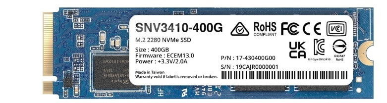 Synology Snv3410 400 Gb M.2 Pci Express 3.0 Nvme - Image 5