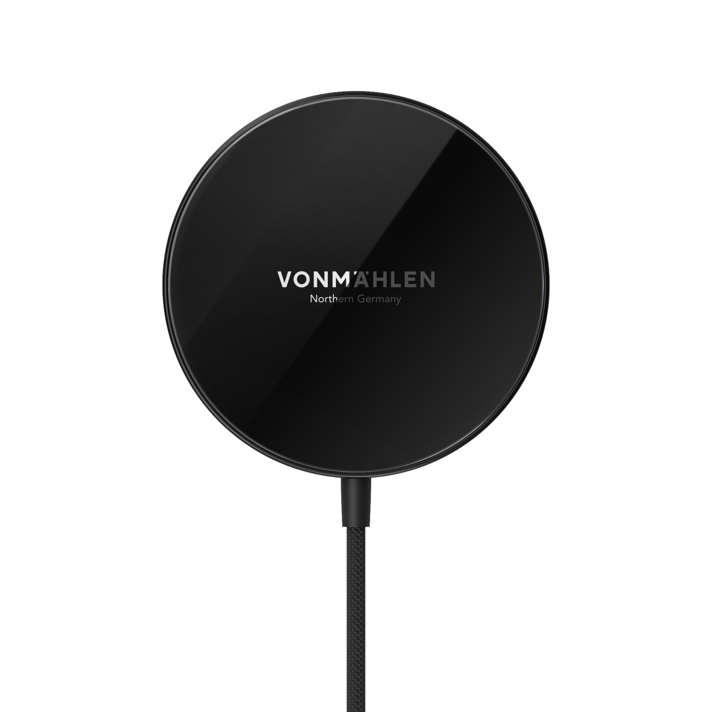 Vonmählen Wireless Charger Aura Mini magnet. Ladekabel Black AUM00005