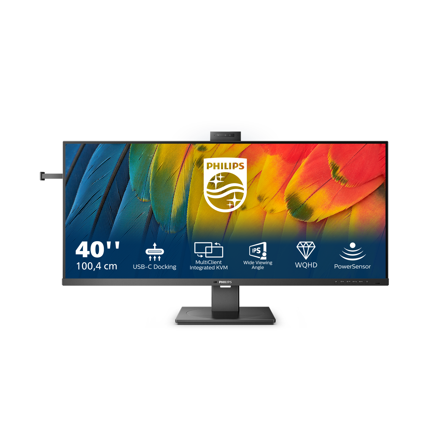 Philips 40B1u5601h Zoll Uwqhd Ips Led 21:9 120 Hz Monitor Größe 40 Schwarz