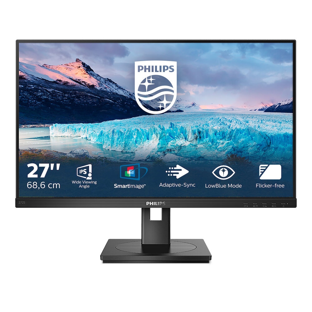 Philips S-Line 272S1AE 27 Zoll Full HD IPS LED 16:9 75 Hz Monitor 272S1AE/00