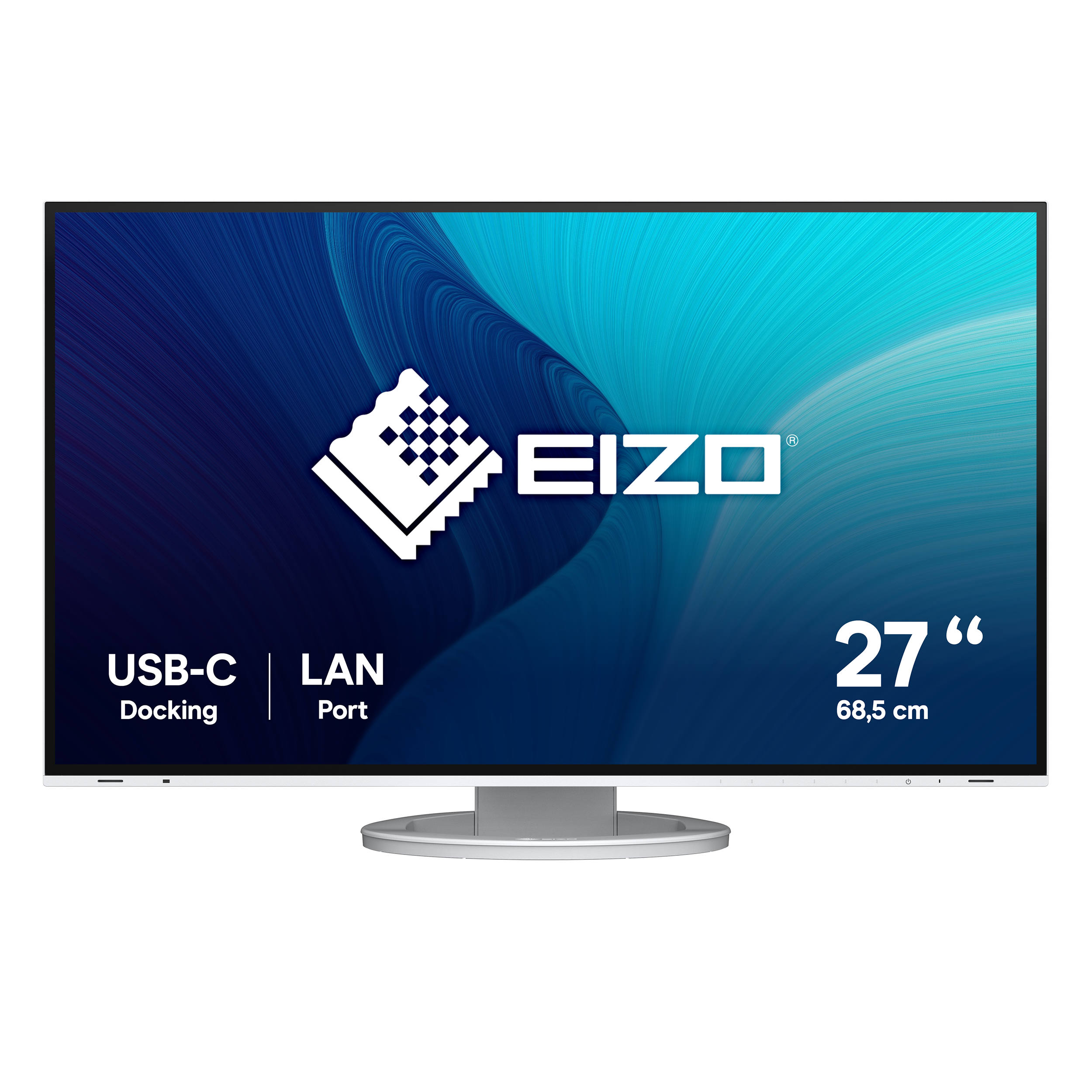 Eizo Flexscan 27 Zoll Wqhd Ips Panel 16:9 Monitor D Ev2795-Wt - Bild 3