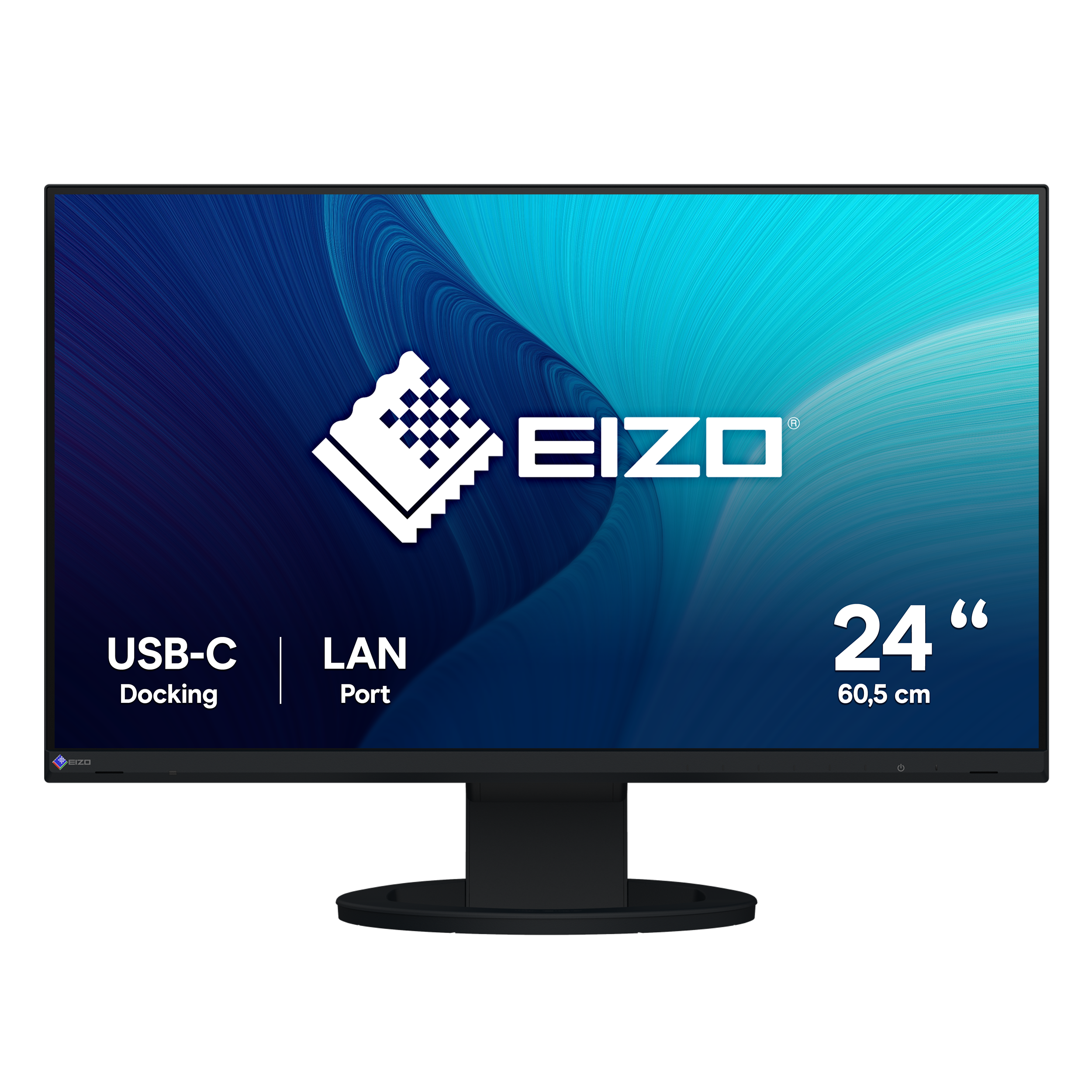 EIZO FlexScan EV2490-BK 23.8 Zoll Full HD IPS LED 16:9 60 Hz Monitor