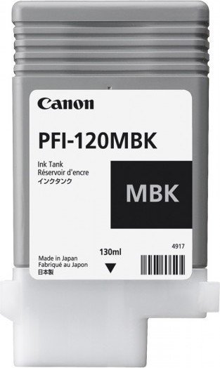 Canon Pfi-120 Mbk / 2884C001 Original Druckerpatrone Mattschwarz Größe 1