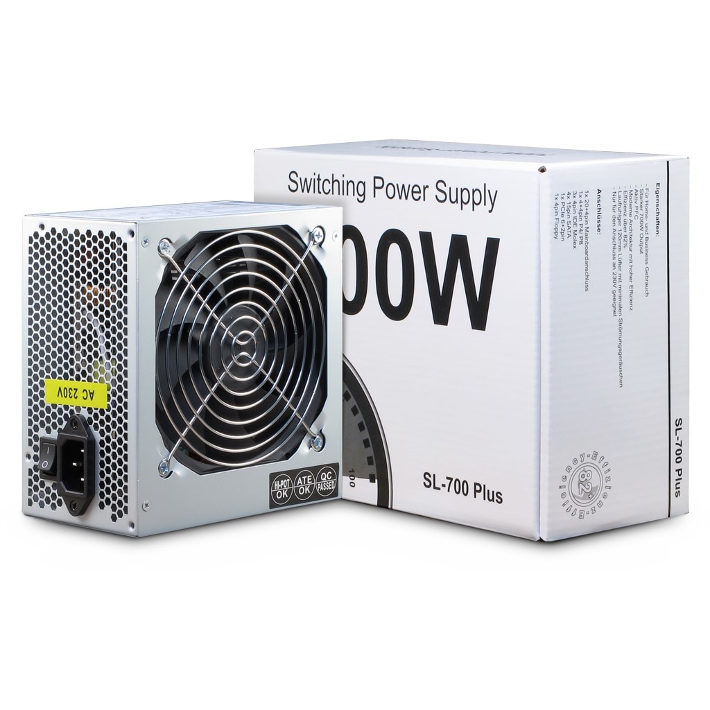 Inter-Tech Sl-700 Plus 700W Netzteil Atx2.4 Pfc 120Mm Retail