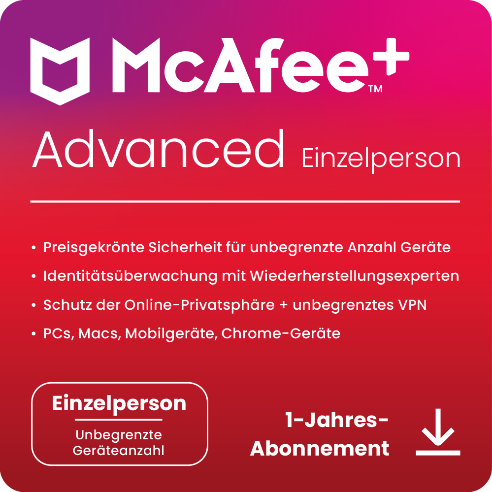 McAfee + Advanced Einzelplatz (Unbegrenzte Anzahl von Geräten) für Android & iOS & Mac OS & Windows - Bild 5