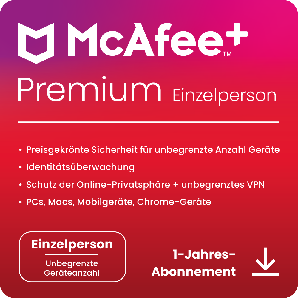 McAfee Plus Premium - Individual [Geräte unbegrenzt - 1 Jahr] - Bild 3