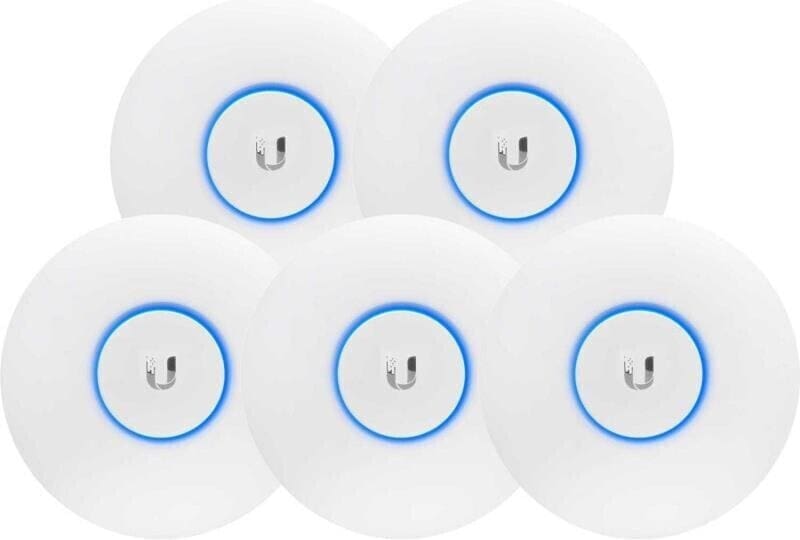 Image of Ubiquiti UniFi UAP-AC-PRO-5 UniFi WLAN Access Point Pro 5er Pack