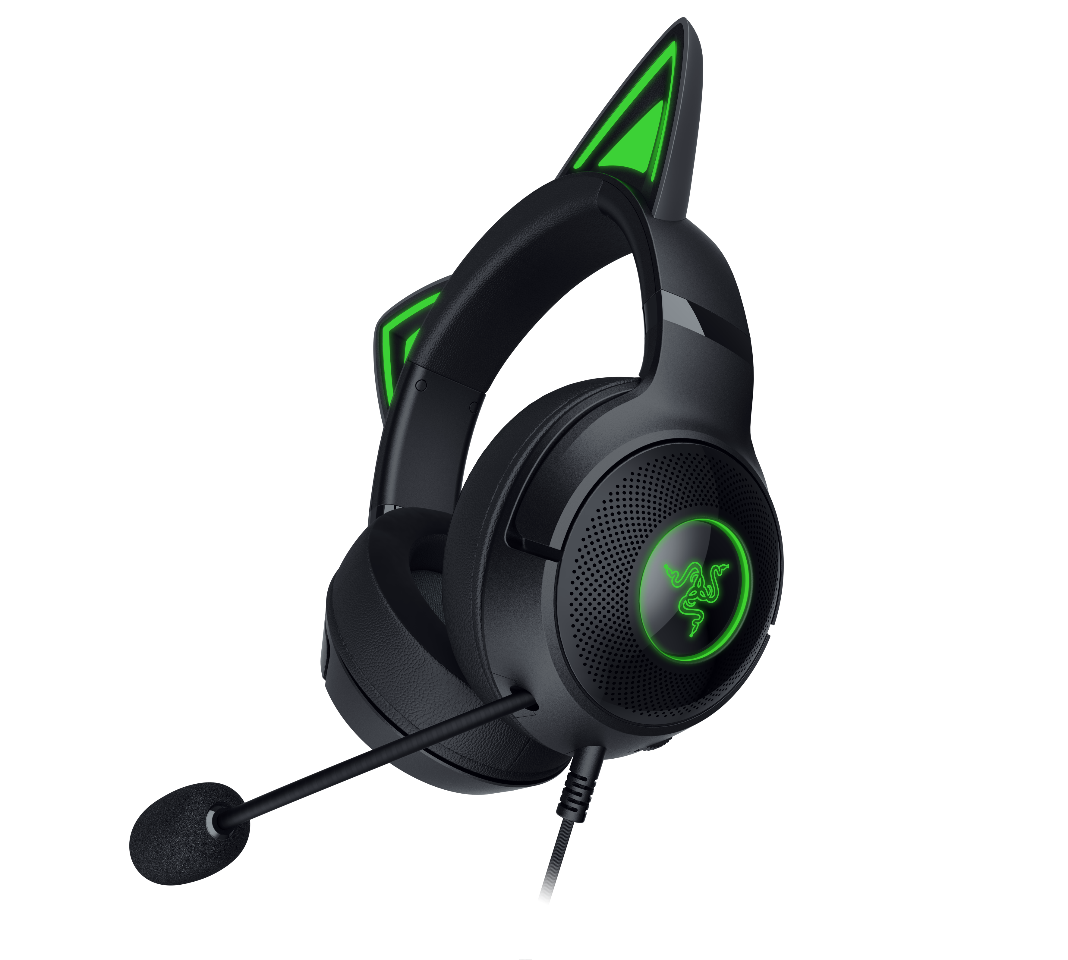 Razer Gaming-Headset - Kraken Kitty V2 - Schwarz - Usb-A - Over-Ear 8887910060254 - Image 2