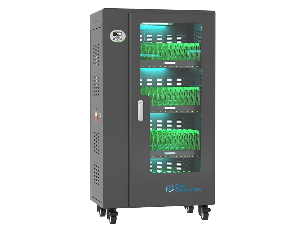 GC ANTARES T52 Tablet-Ladewagen, UV-C Desinfektion, schwarz