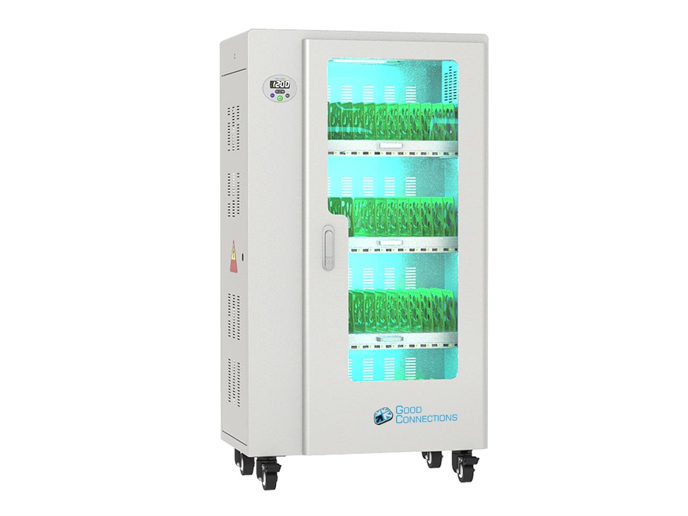 GC ANTARES T52S Tablet-Ladewagen, UV-C Desinf. Sync-Funktion, grau