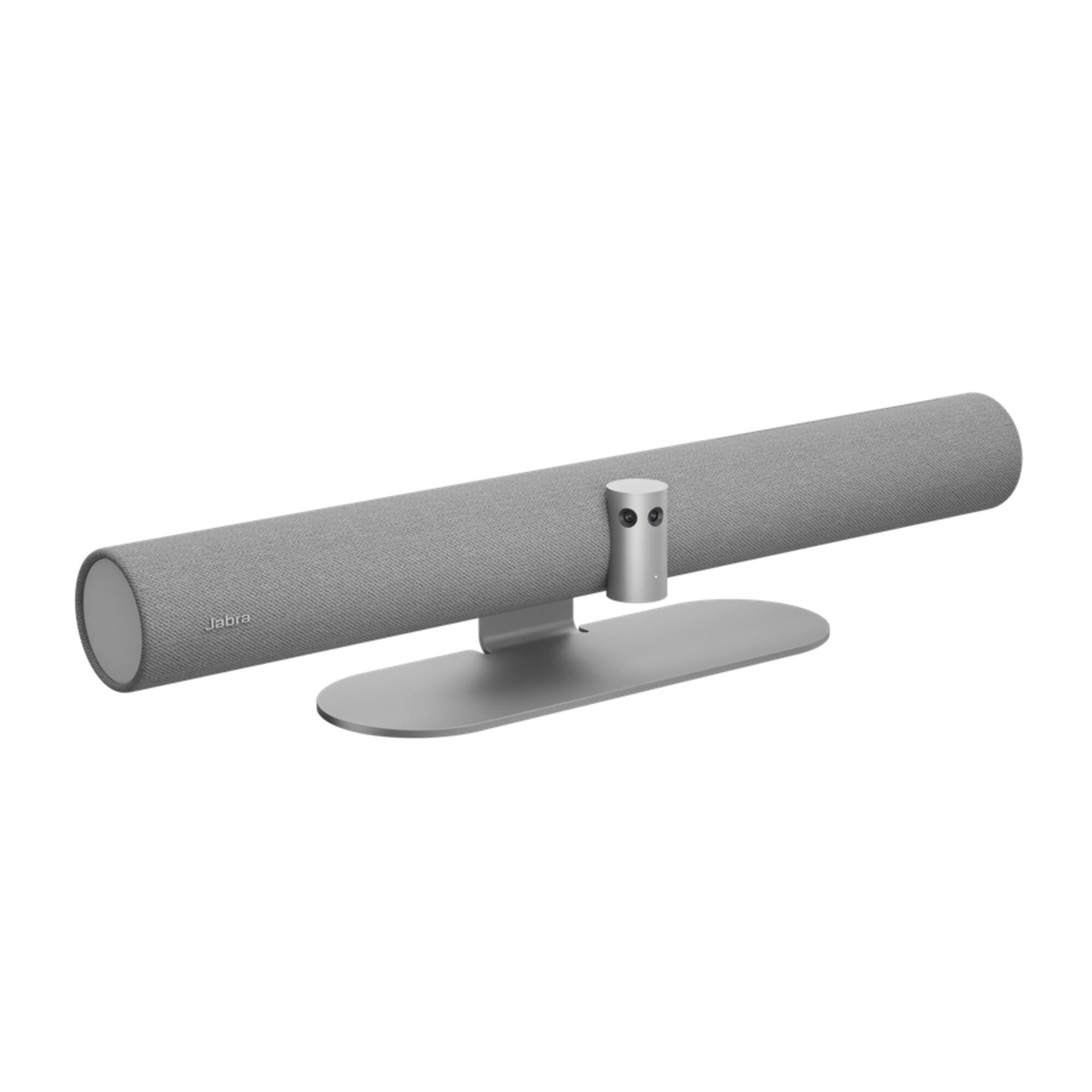 Jabra PanaCast 50 Videokonferenz Kamera Panorama Webcam 4K mit Videokonferenzsystem für kleine & mittlere Räume mit 180 Grad Sichtfeld & 8 Mikrofonen EU-Stromanschluss grau P50 - Bild 7
