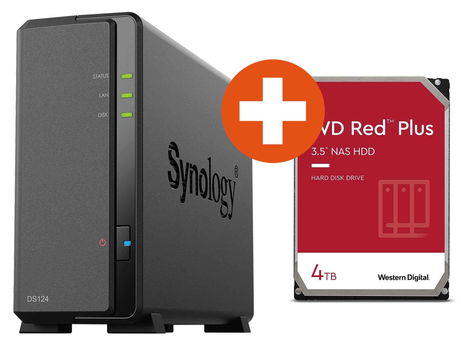 Synology W128438190 DS124 Desktop 1-BAY QUAD-CORE 1GB RAM ~E~ - Bild 14