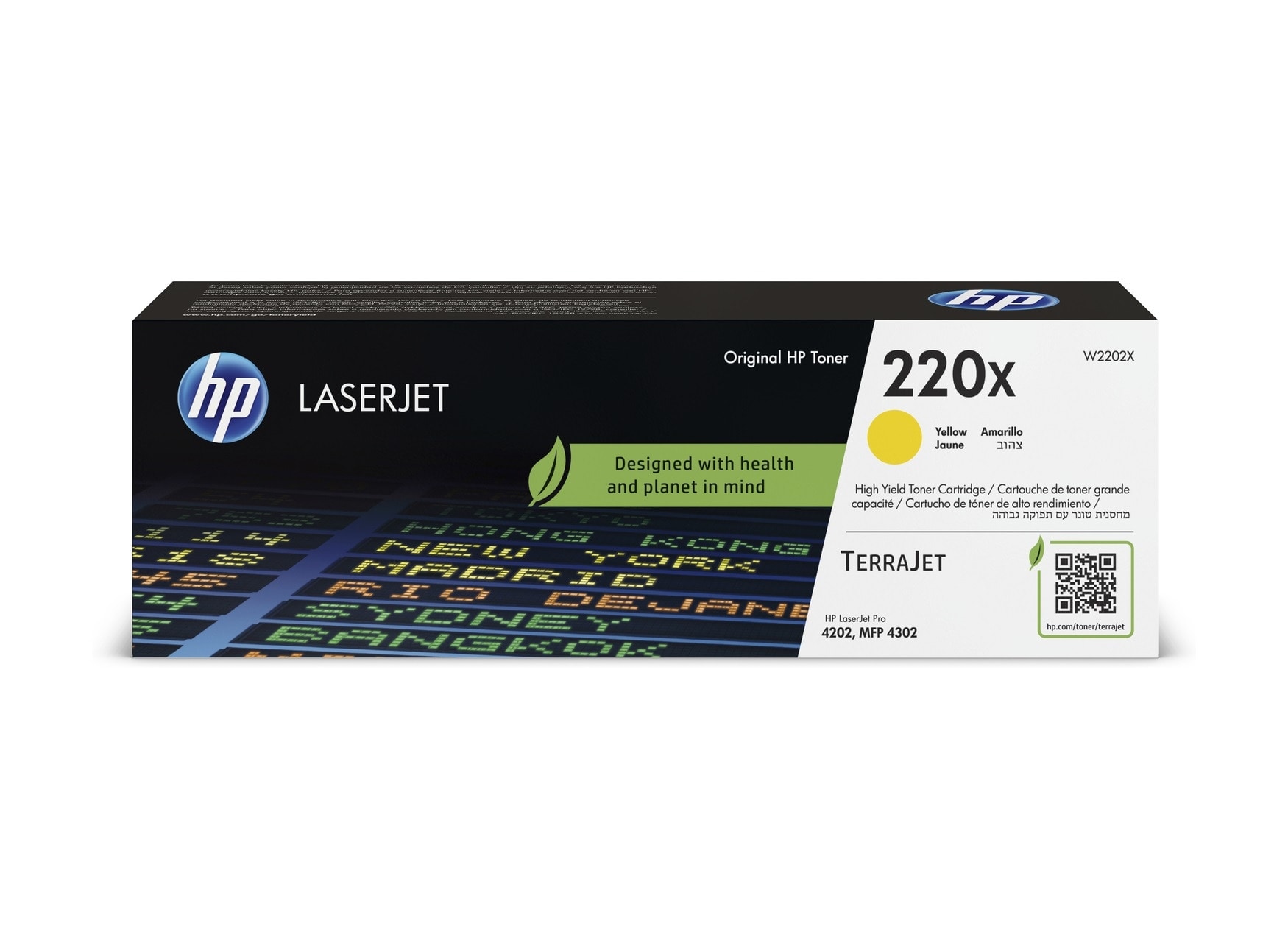 HP 220X / W2202X Original Toner Gelb für ca. 5.500 Seiten Image