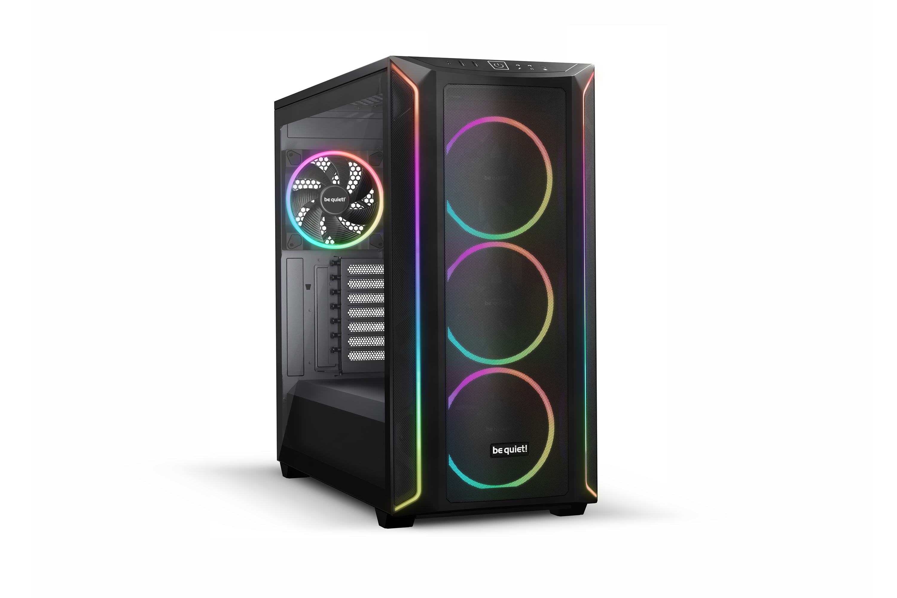 Be Quiet! Pc-Gehäuse - Shadow Base 800 Fx - Schwarz - Mid Tower - Atx/Microatx - Bild 4