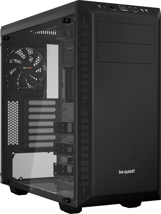 Be Quiet! Pure Base 600 Midi Tower Gehäuse Mit Seitenfenster Größe 2 Schwarz
