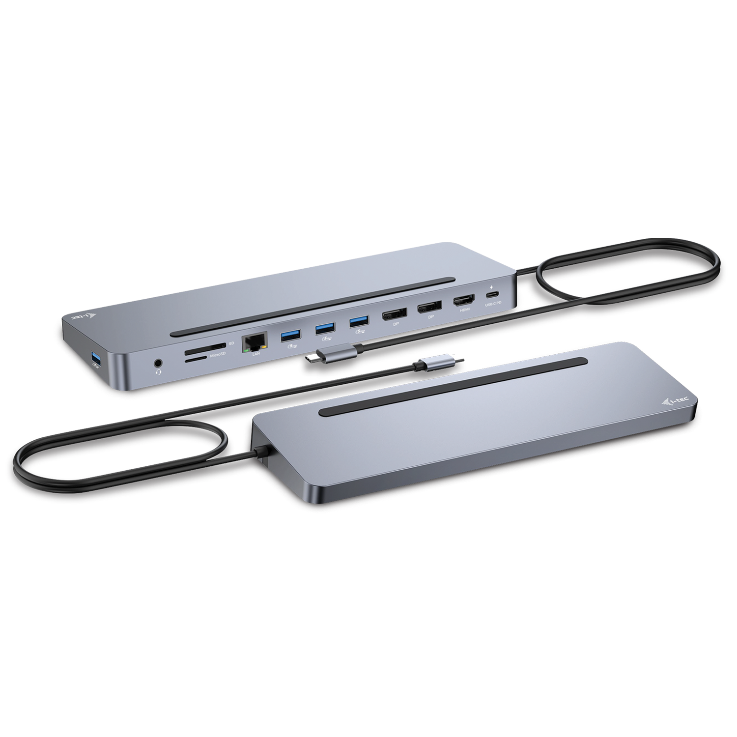 I-Tec Usb-C Metal Ergonomic 3X 4K Display Docking Station + Pd 100W Größe 3