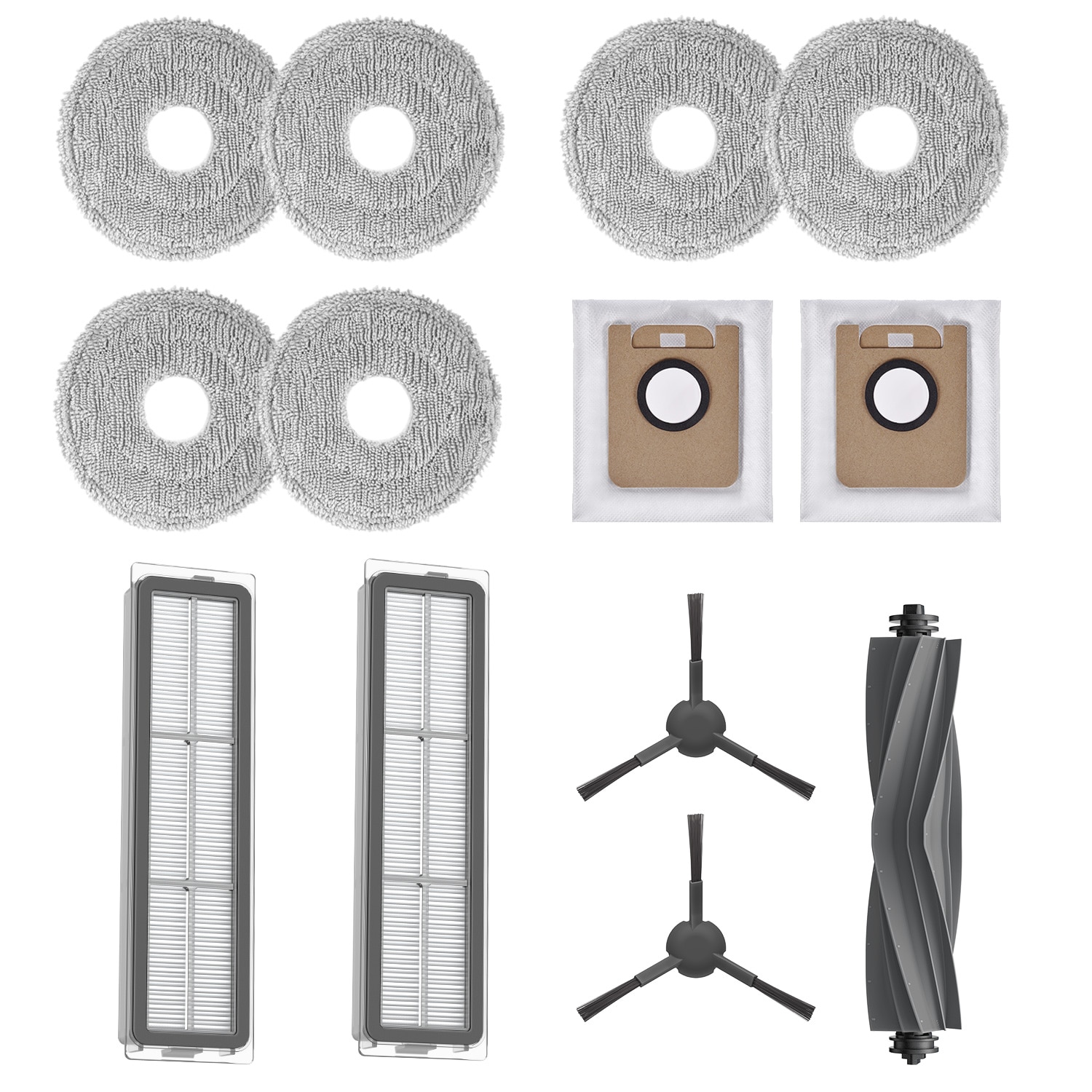 Dreame Bunt Reinigungsbürsten-Set "L20 Ultra / L20 Ultra Complete Zubehörkit" Komplett-Set 13 Stk. Aus Kunststoff Metall Vlies von Baur - Bild 5