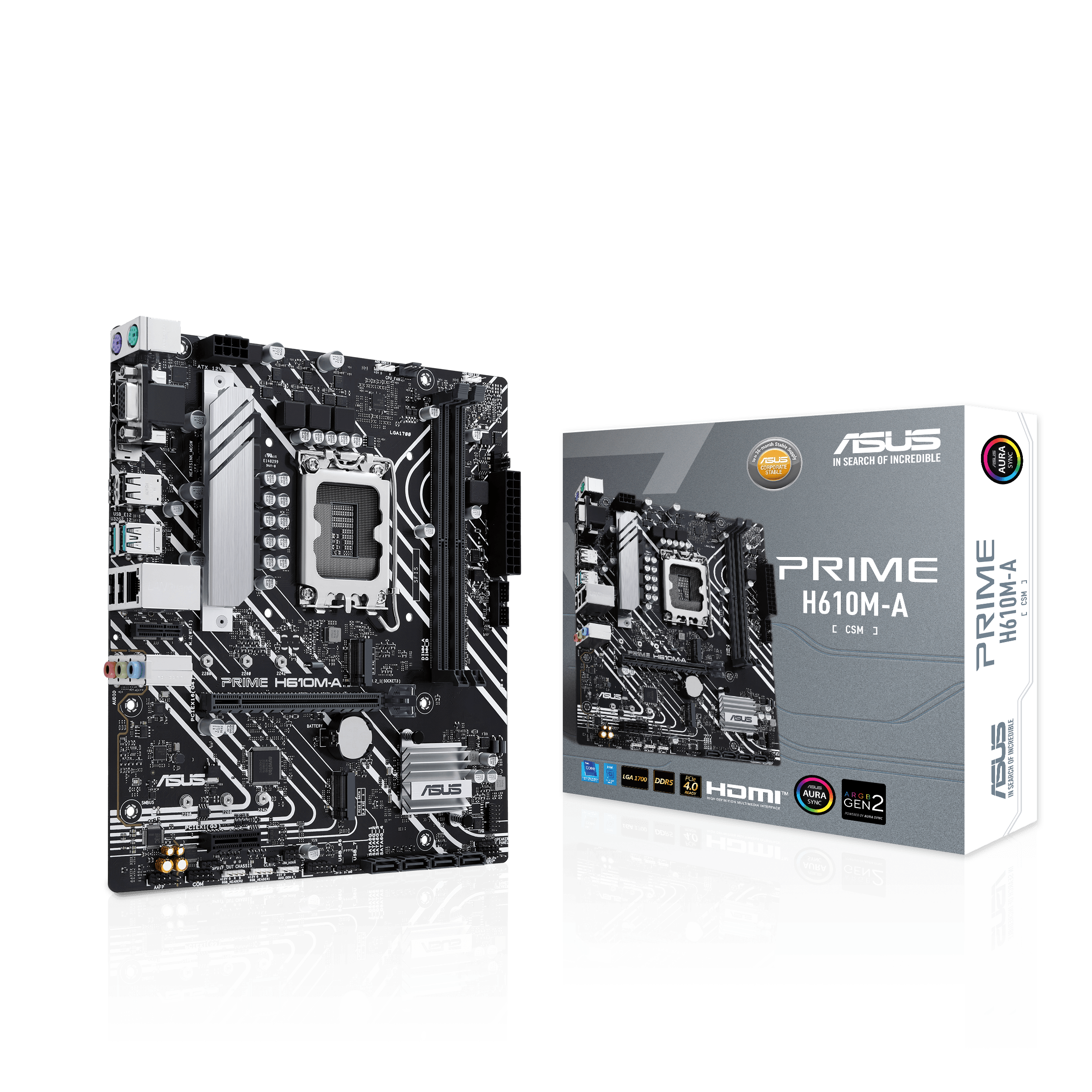 Asus Prime H610m-A-Csm Intel H610 Lga 1700 Micro Atx - Bild 6