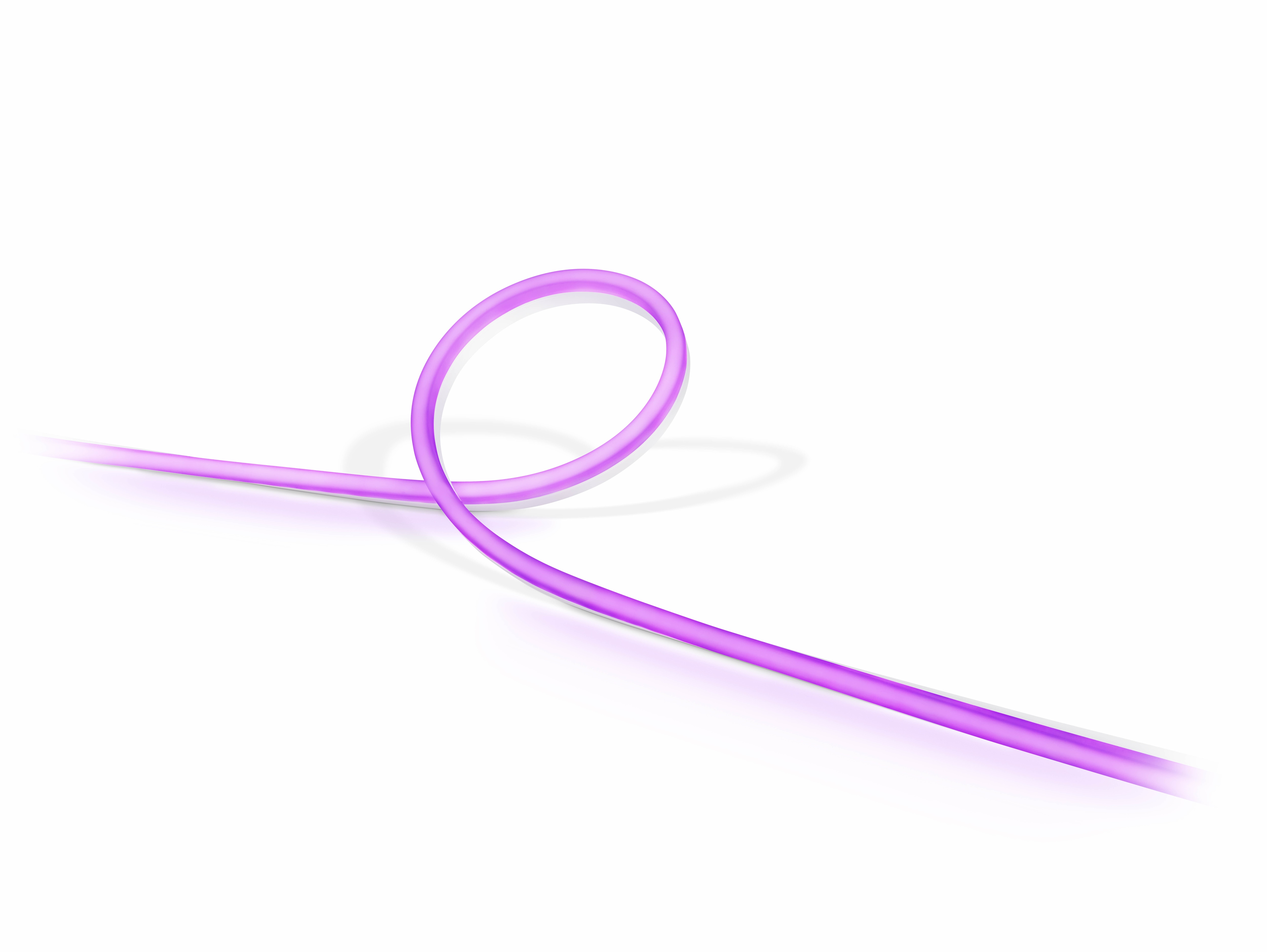 Philips Hue White and Color ambiance Lightstrip Outdoor 2 Meter, Intelligenter Leuchtstreifen, Bluetooth/Zigbee, Weiß, LED, Silikon, Nicht austauschbare(s) Leuchtmittel - Bild 3