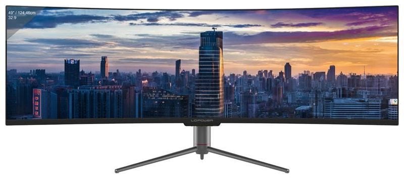 LC-Power M49-DQHD-120-C-Q 49 Zoll DQHD Curved Quantum Dot LED 32:9 120 Hz Monitor