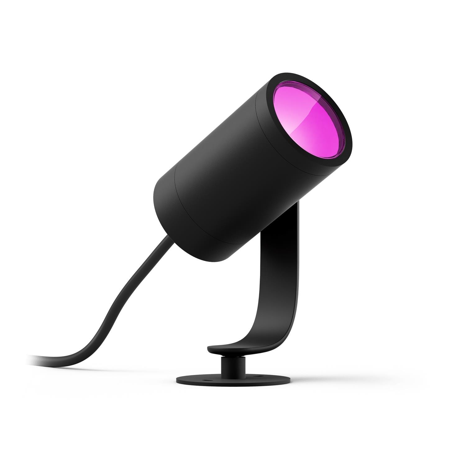 Philips Hue White & Color Ambiance Lily Spot Outdoor Größe 16 Schwarz