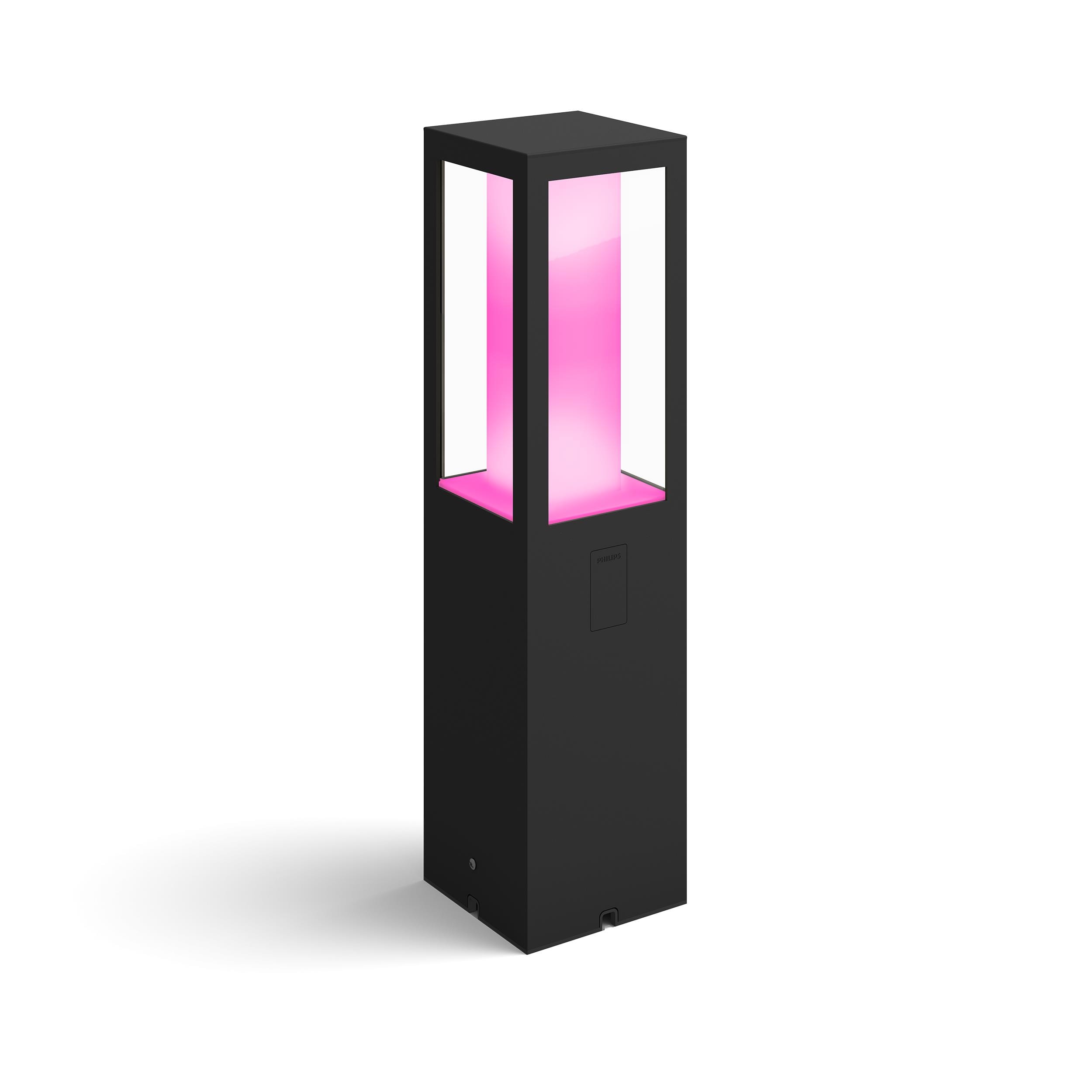 Philips Hue White & Color Ambiance Impress Sockelleuchte Outdoor Größe 16 Schwarz - Bild 4