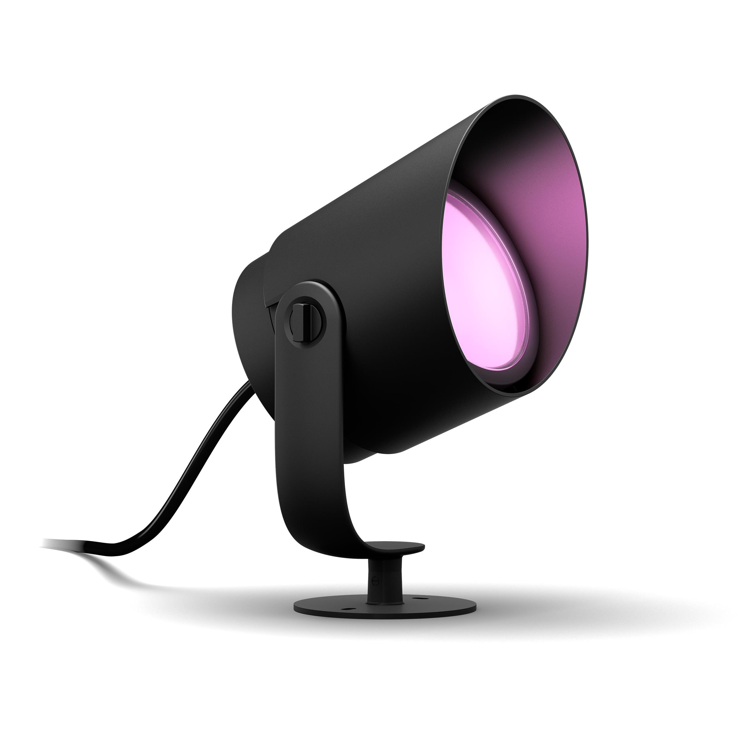 Philips Hue White & Color Ambiance Lily Xl Spot Outdoor • Erweiterung Schwarz 8718696174364 - Image 5