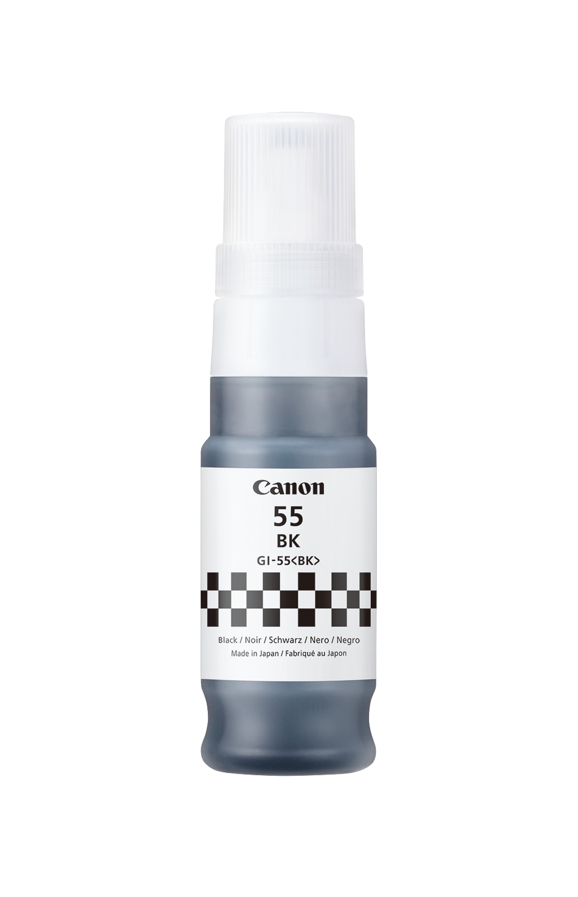 Canon GI-55 BK Tintenflasche - Original, Schwarz, 70 ml, 3000 Seiten Ergiebigkeit, für MAXIFY GX1050/GX2050 - Image 4