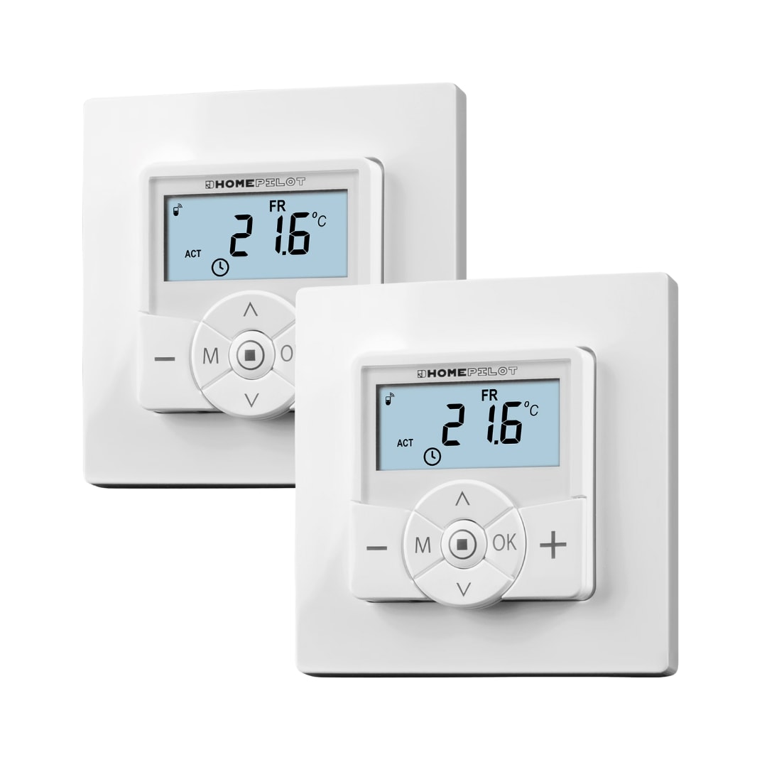Homepilot Thermostat premium • smartes Raumthermostat • 2er Pack