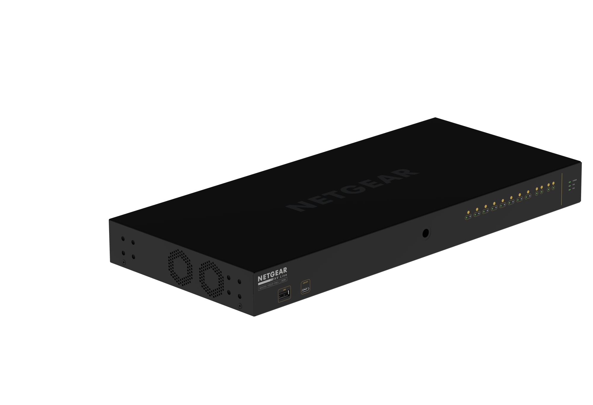 Netgear Av Line M4250-10G2f-Poe+ Managed Switch Schwarz Gsm4212p-100Eus - Image 4