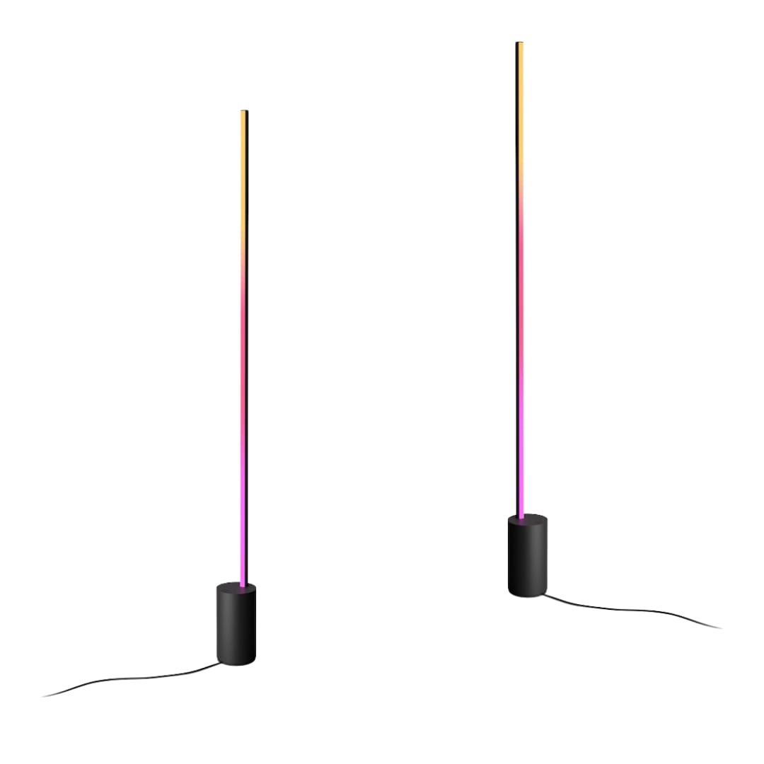Philips Hue White & Color Ambiance Gradient Signe Stehleuchte Größe 16 Schwarz - Bild 19