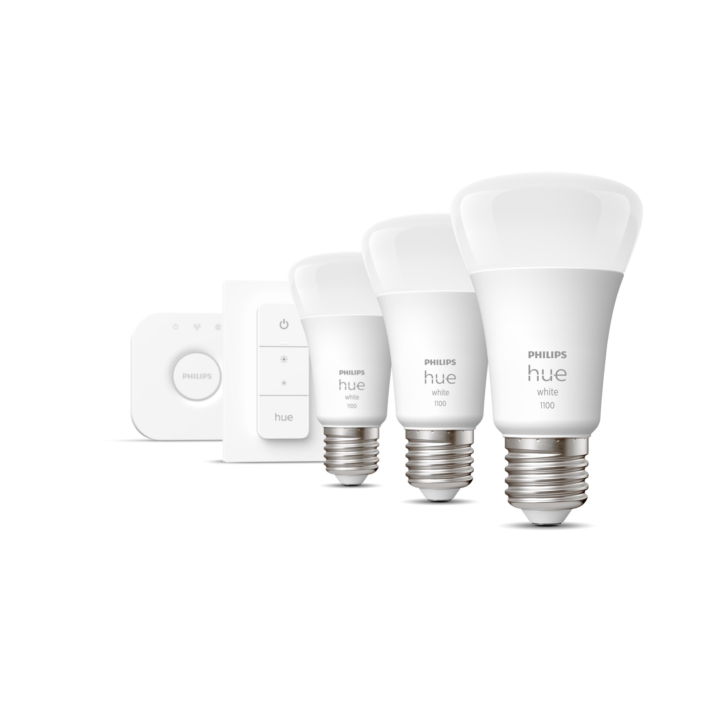 Philips Hue White E27 3er 1100lm Bluetooth Starter Kit + Bewegungsmelder - Image 4