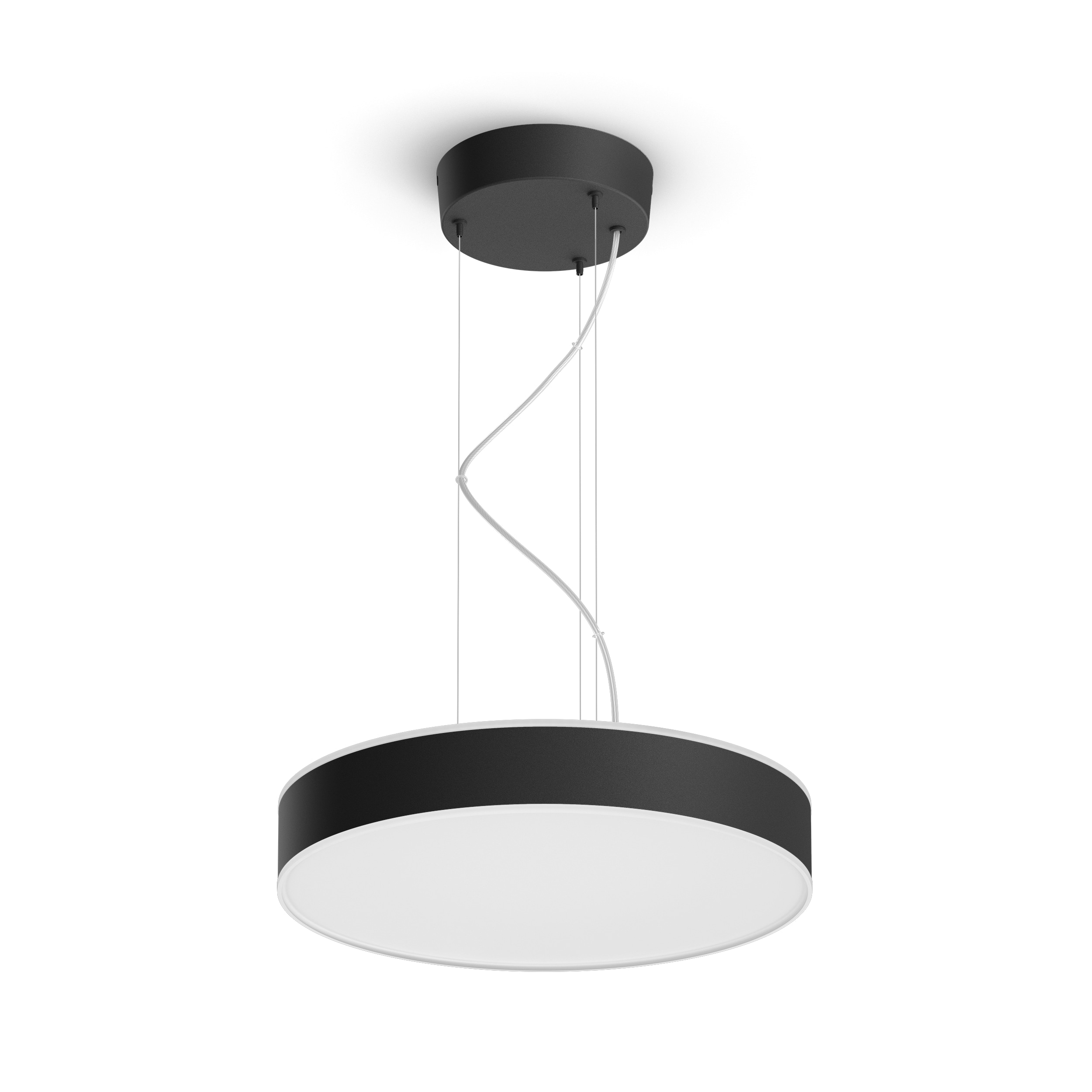 Philips Hue White Ambiance Enrave Pendelleuchte Schwarz + Dimmschalter - Bild 4