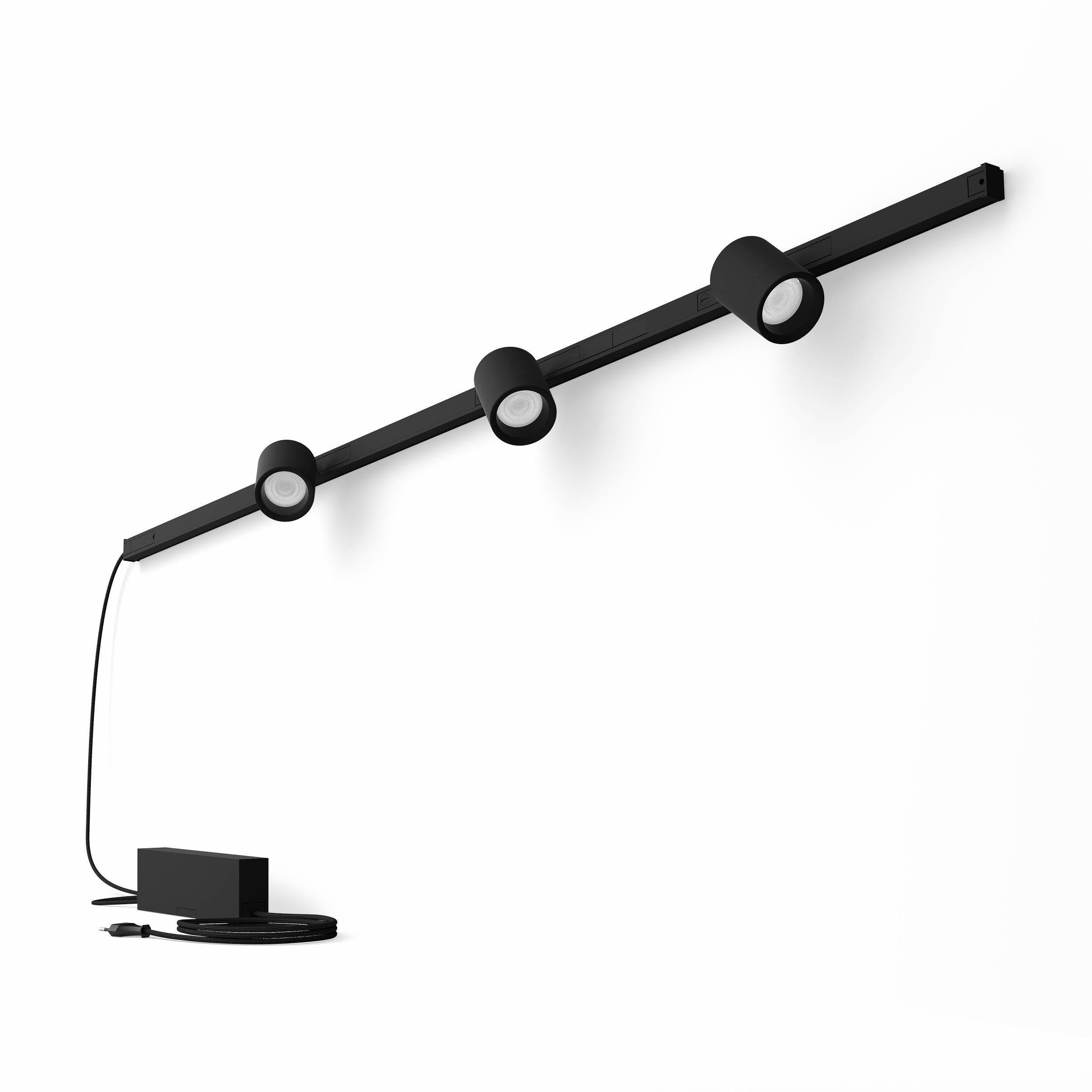 Philips Hue Schwarz Perifo - Smarter Led-Deckenstrahler Mit 3 Spots, 929003117701 - Image 2