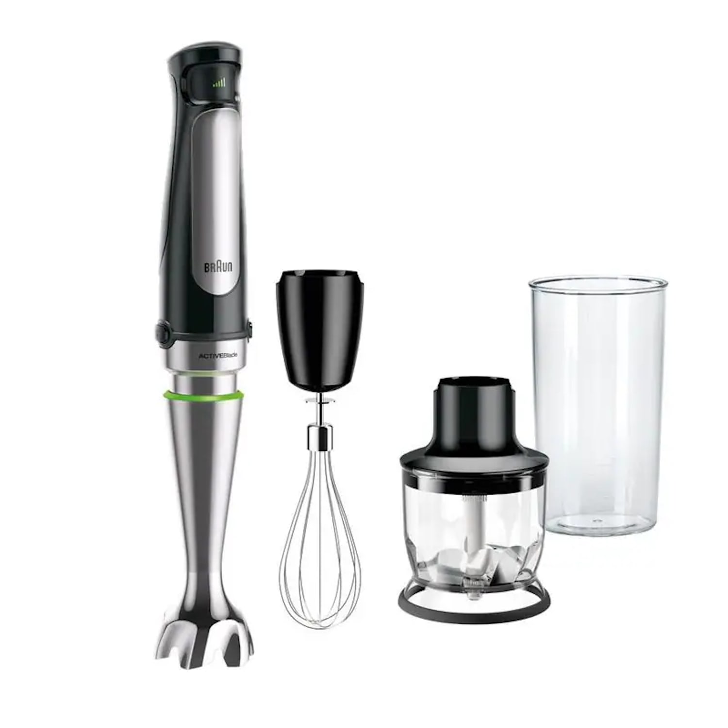 Braun Schwarz 850W Multifunktions-Stabmixer Mq7025x - Bild 3
