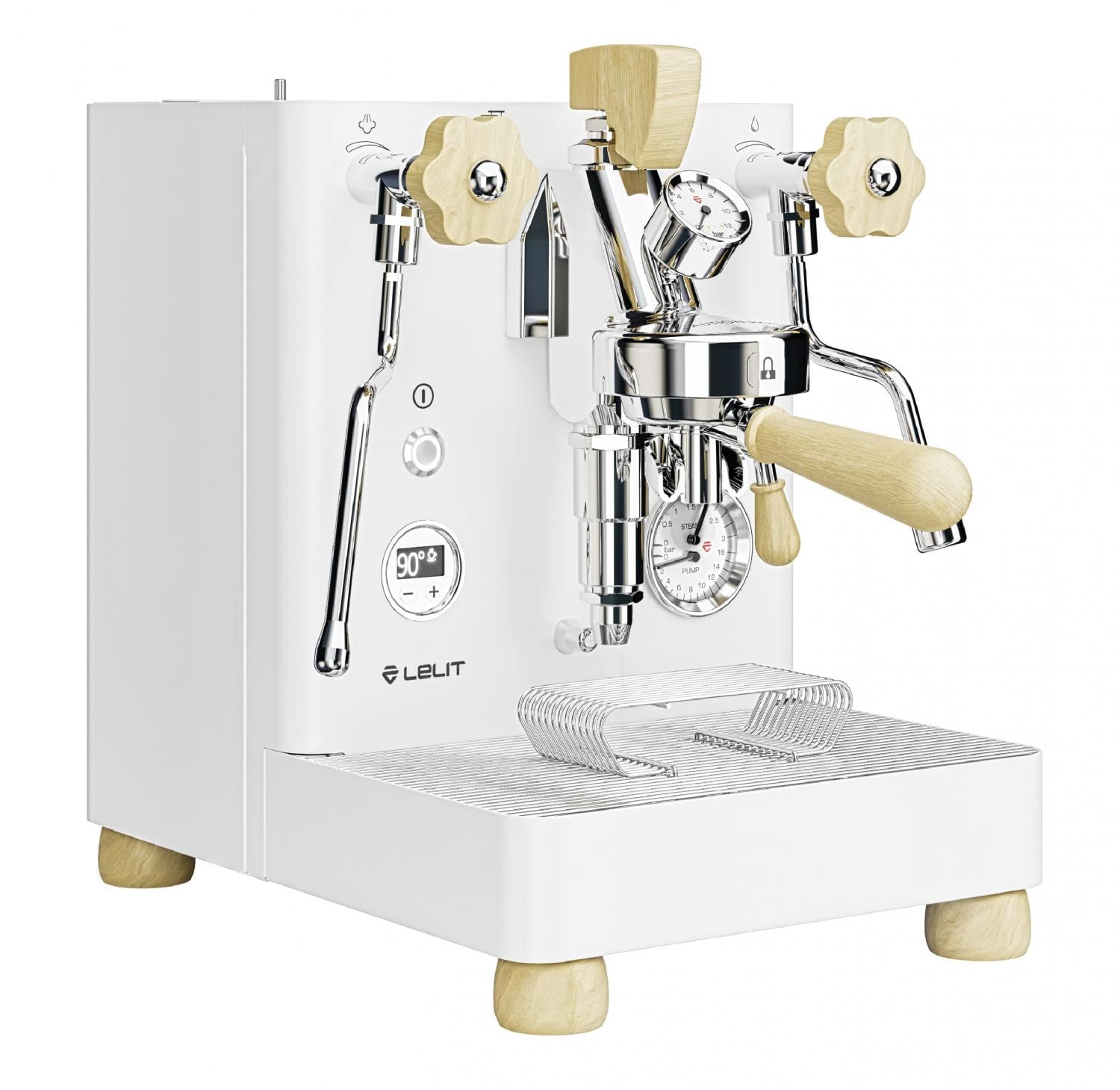 Lelit Weiss Bianca White, Siebträgermaschine, - Bild 3