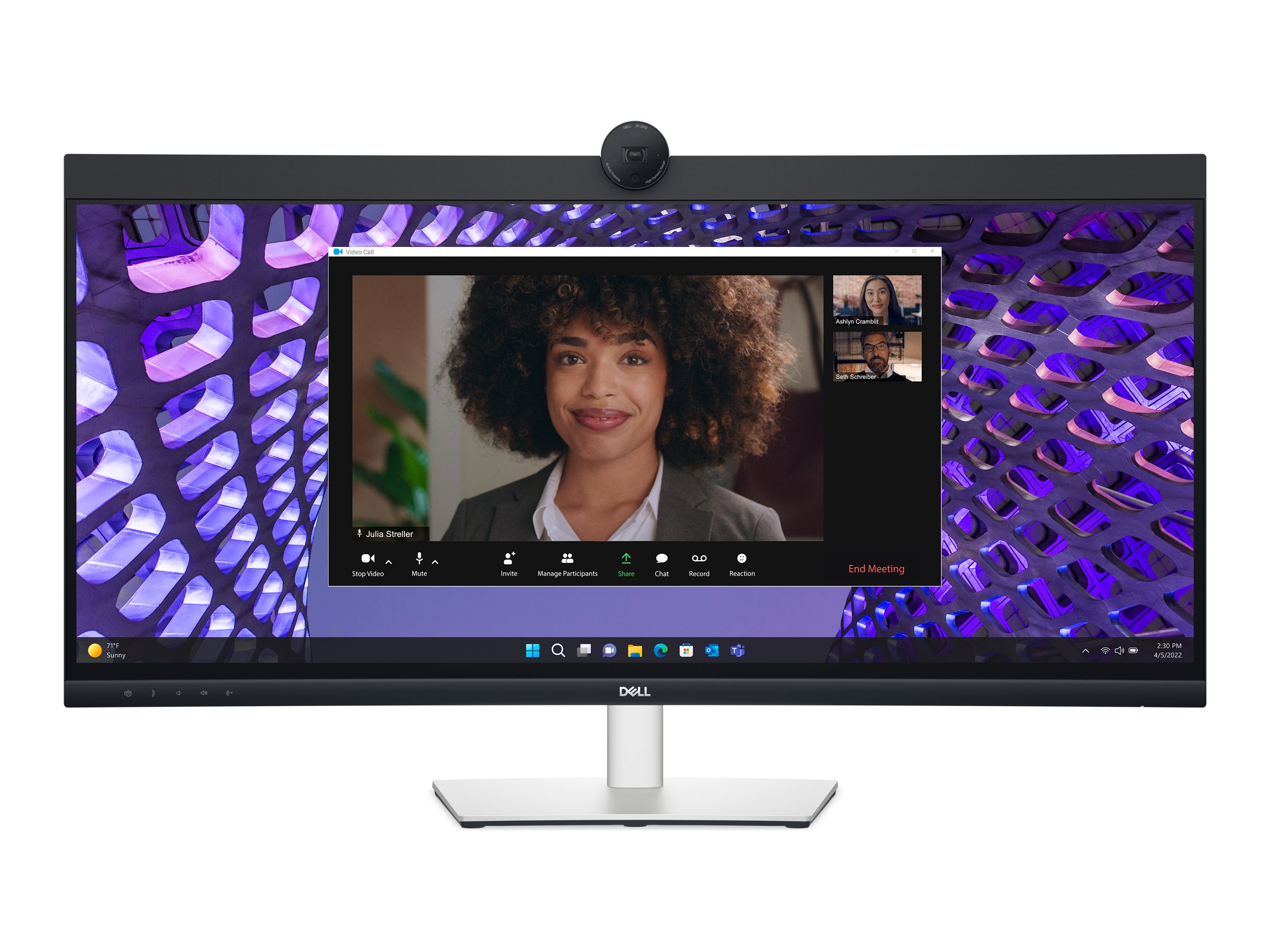 Dell P3424WEB 34 Zoll UWQHD Curved IPS LED 21:9 60 Hz Monitor