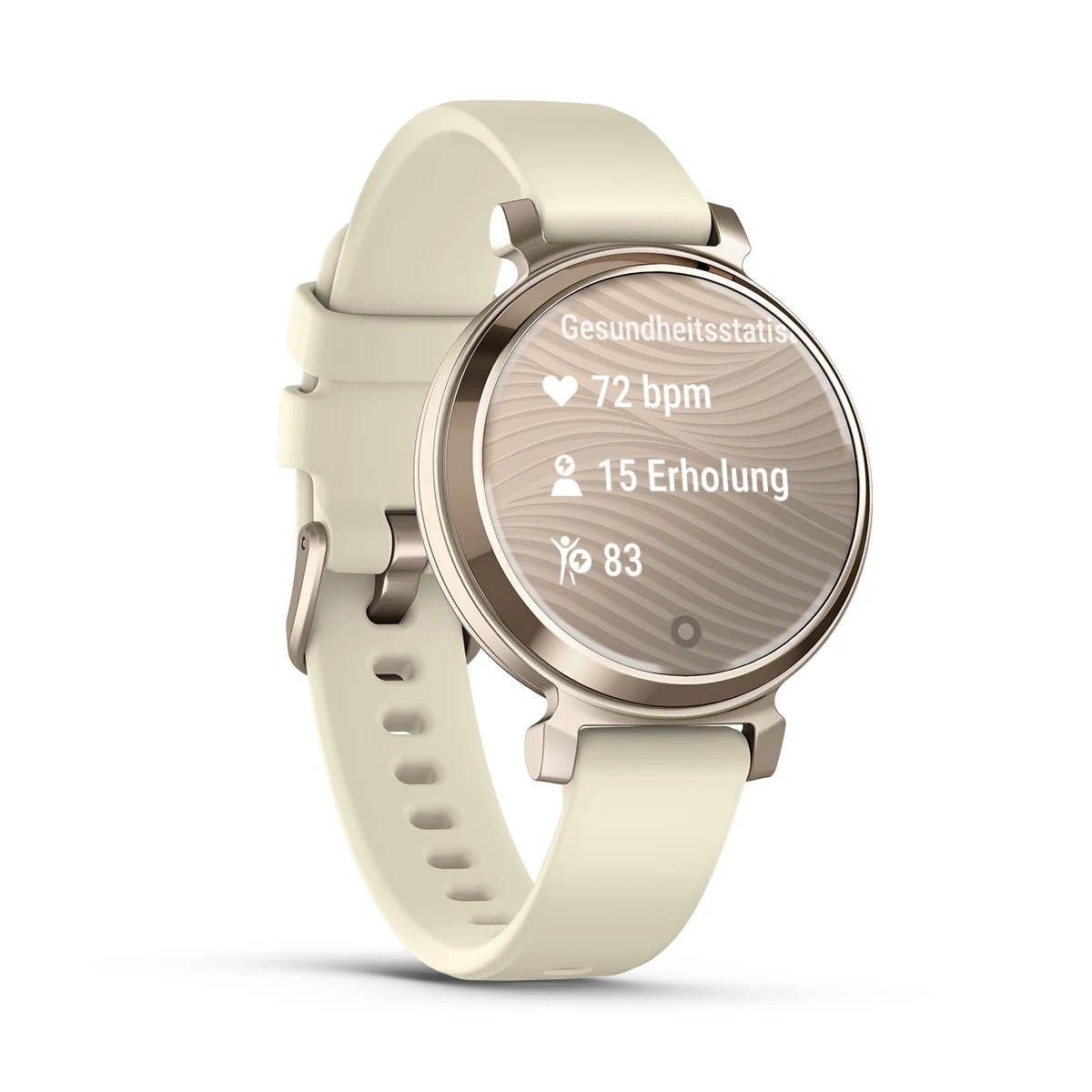 Garmin Lily® 2 Cremegold/Kokos Aluminium Mit Silikon-Armband 14Mm 010-02839-00 - Image 8