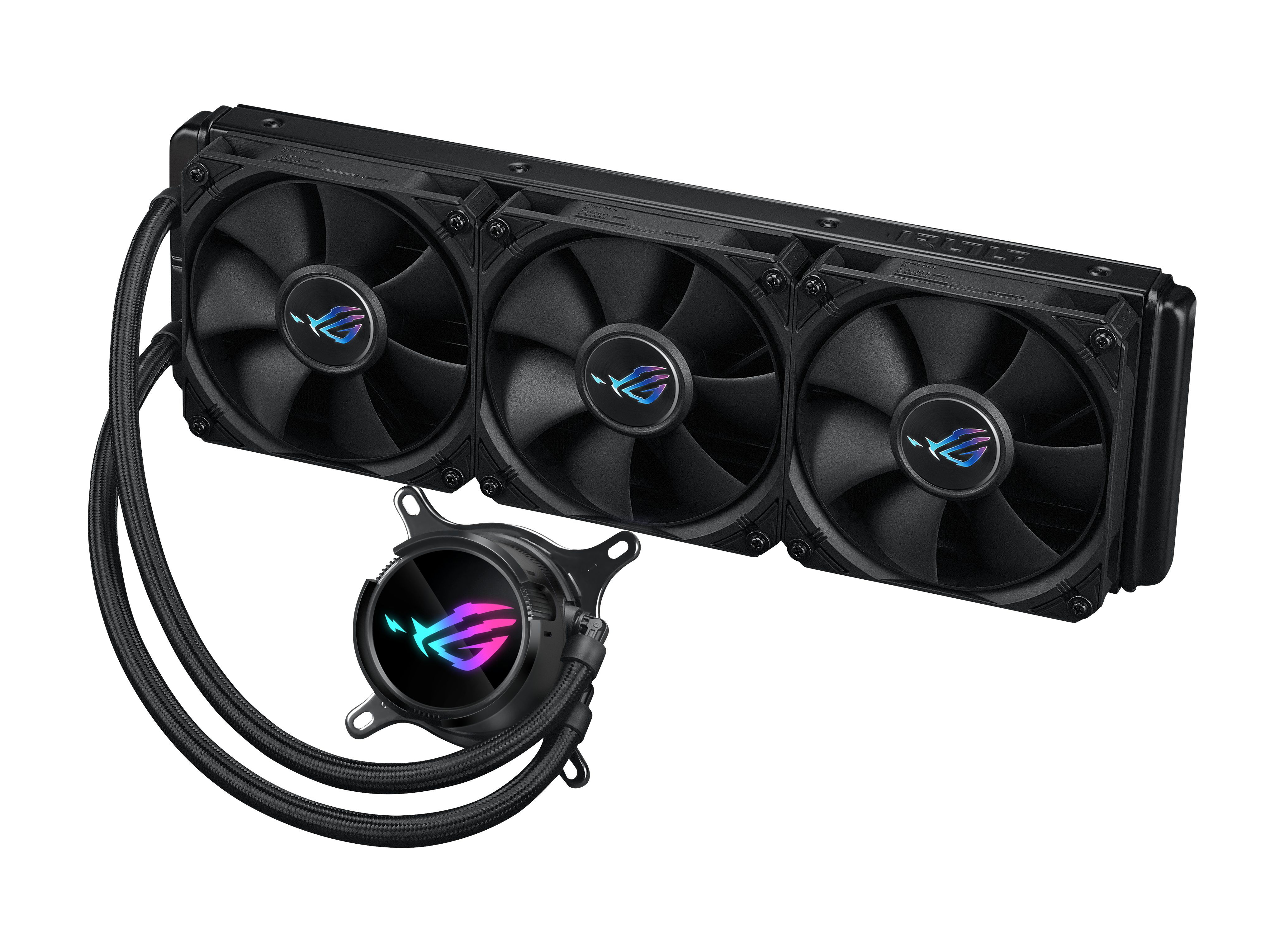 Asus Rog Strix Lc Iii 360 Komplettwasserkühlung Für Amd Und Intel Cpus Größe 7