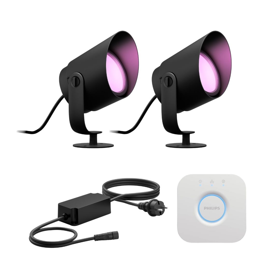 Philips Hue White & Color Ambiance Lily Xl Spot Outdoor • Erweiterung Schwarz 8718696174364 - Image 11
