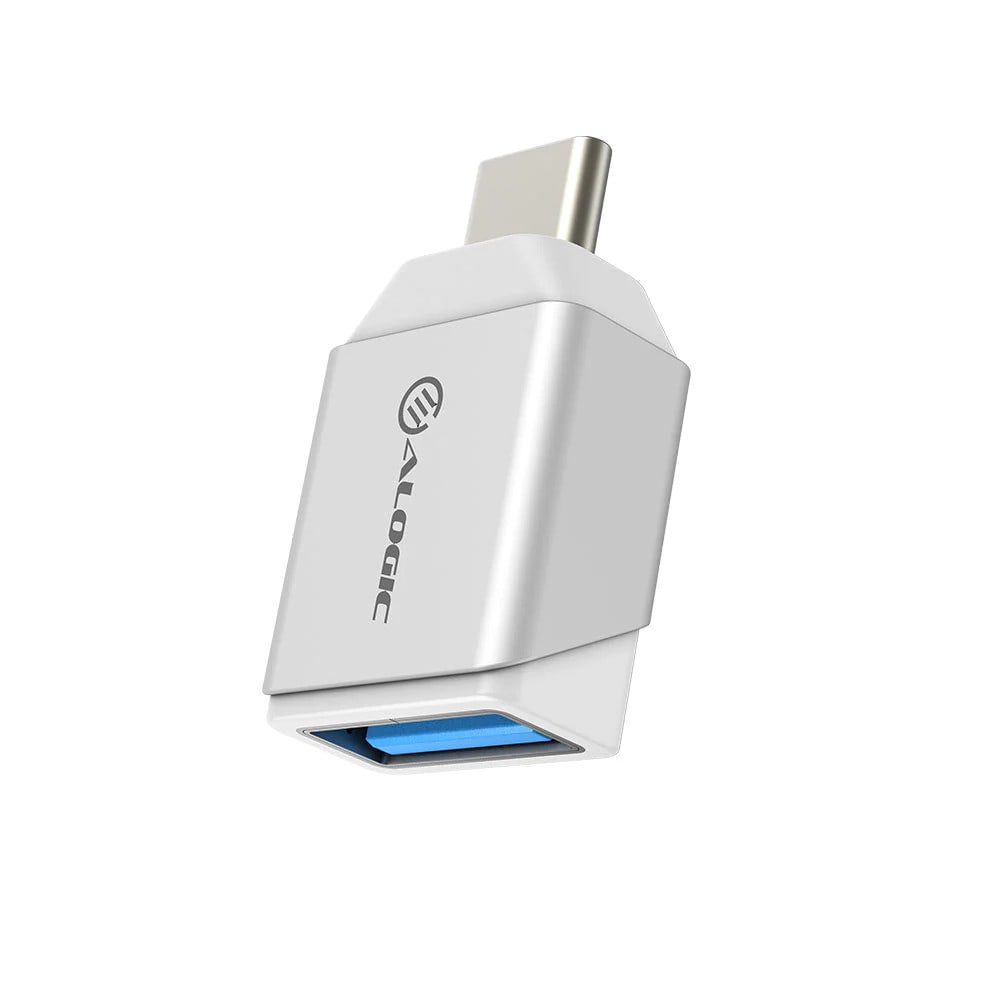 ALOGIC Ultra-Mini-USB-C auf USB-A Adapter silber ULCAMN-SLV