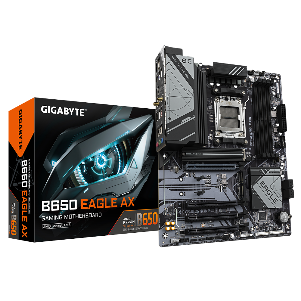 Gigabyte B650 EAGLE AX Gaming Mainboard AM5 / DDR5 - Bild 6