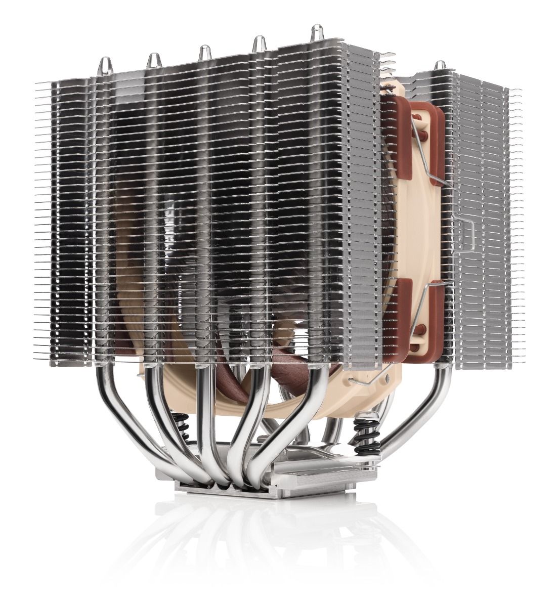 Noctua NH-D12L (145 mm), CPU Kühler, Silber, Braun - Bild 5