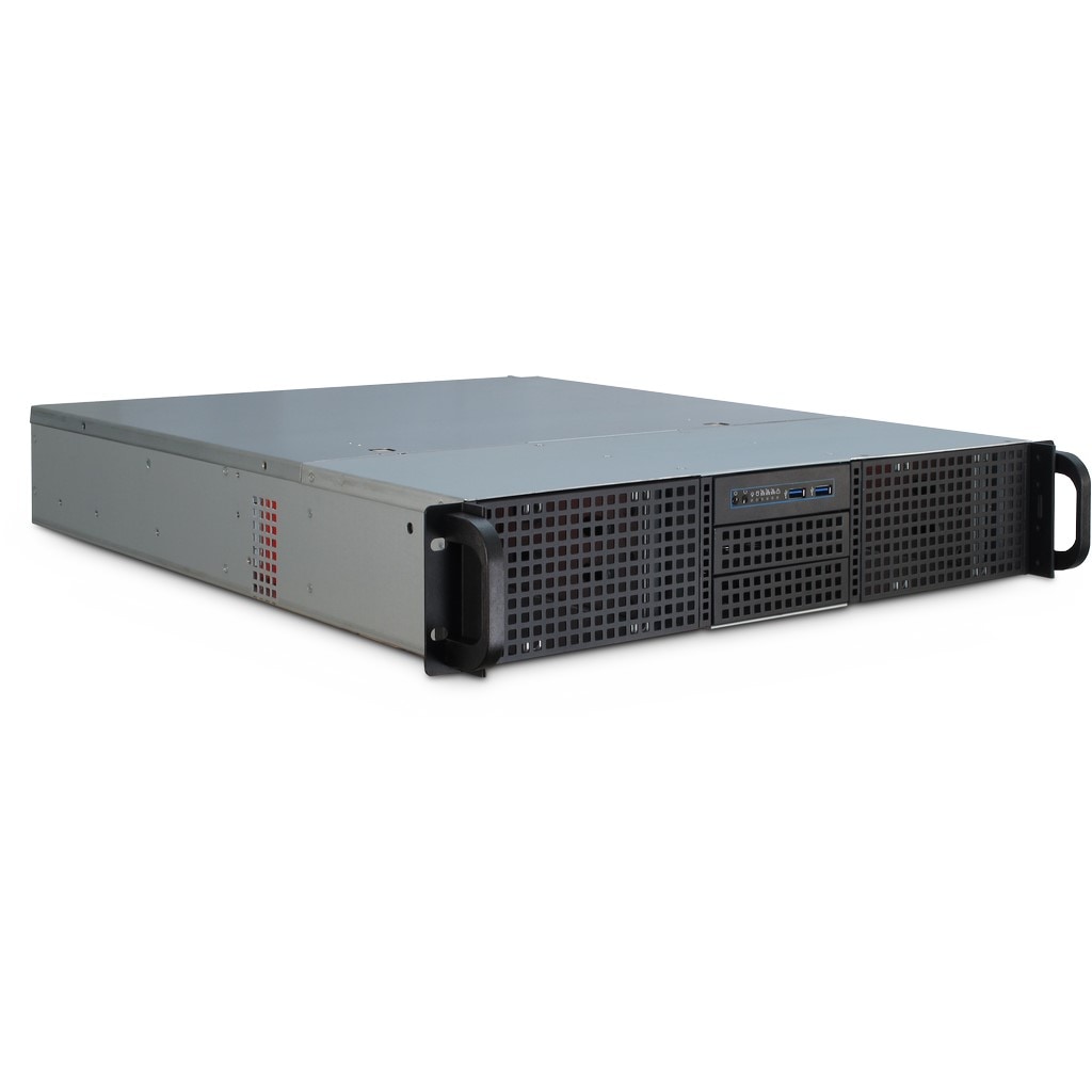 Inter-Tech 2U-20255 Server Gehäuse Größe 2 Silber