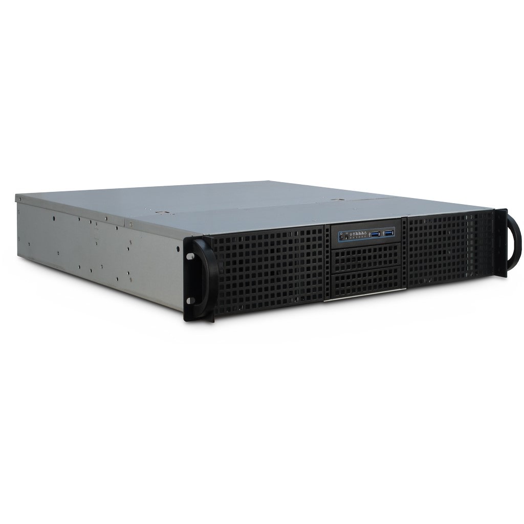 Inter-Tech 2U-20248 Server Gehäuse Größe 2 Silber