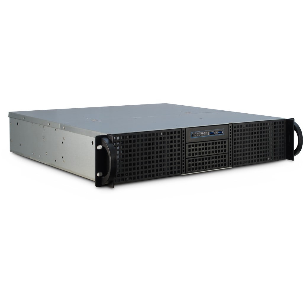 Inter-Tech 2U-20240 Server Gehäuse Größe 2 Silber