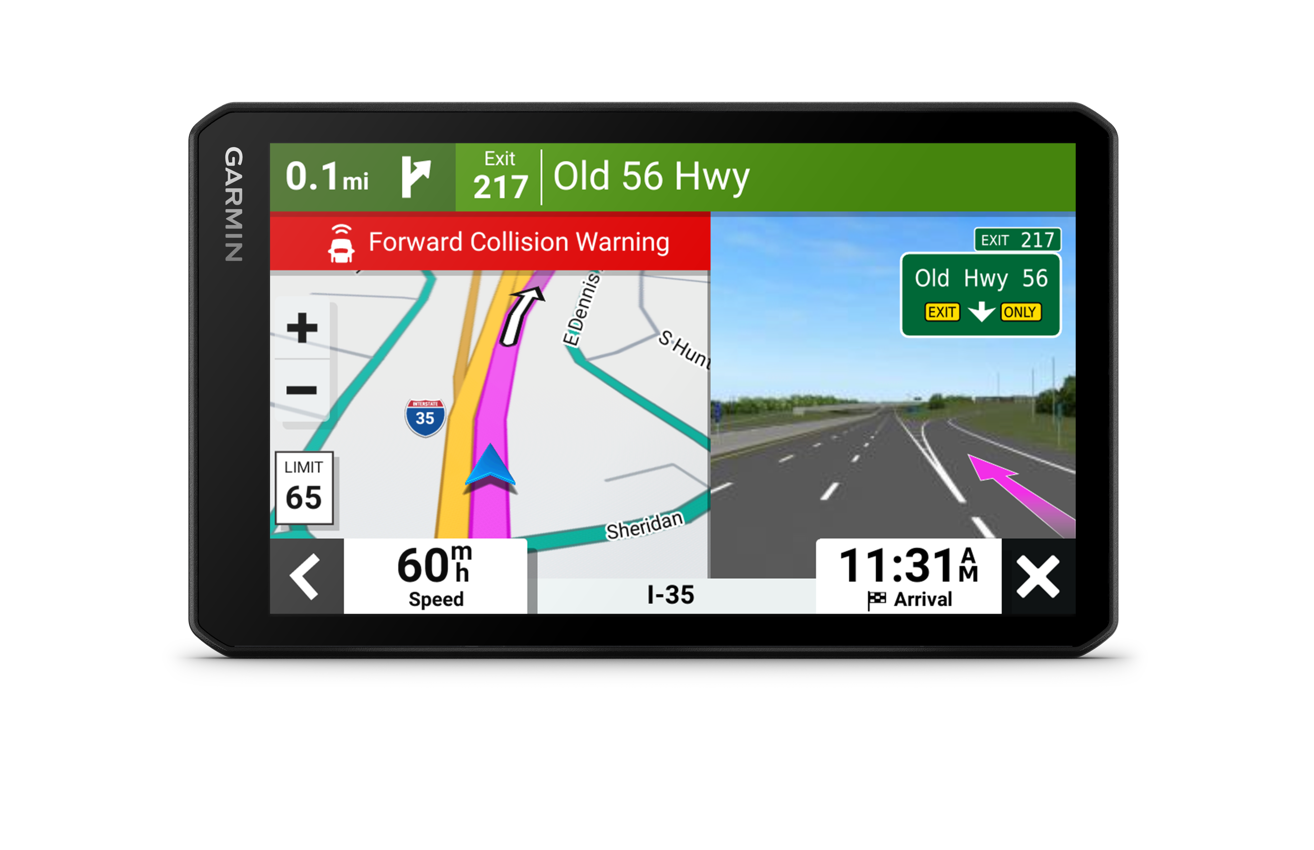 Garmin Schwarz Navigationsgerät, Drivecam 76 Eu (6.95) - Image 3