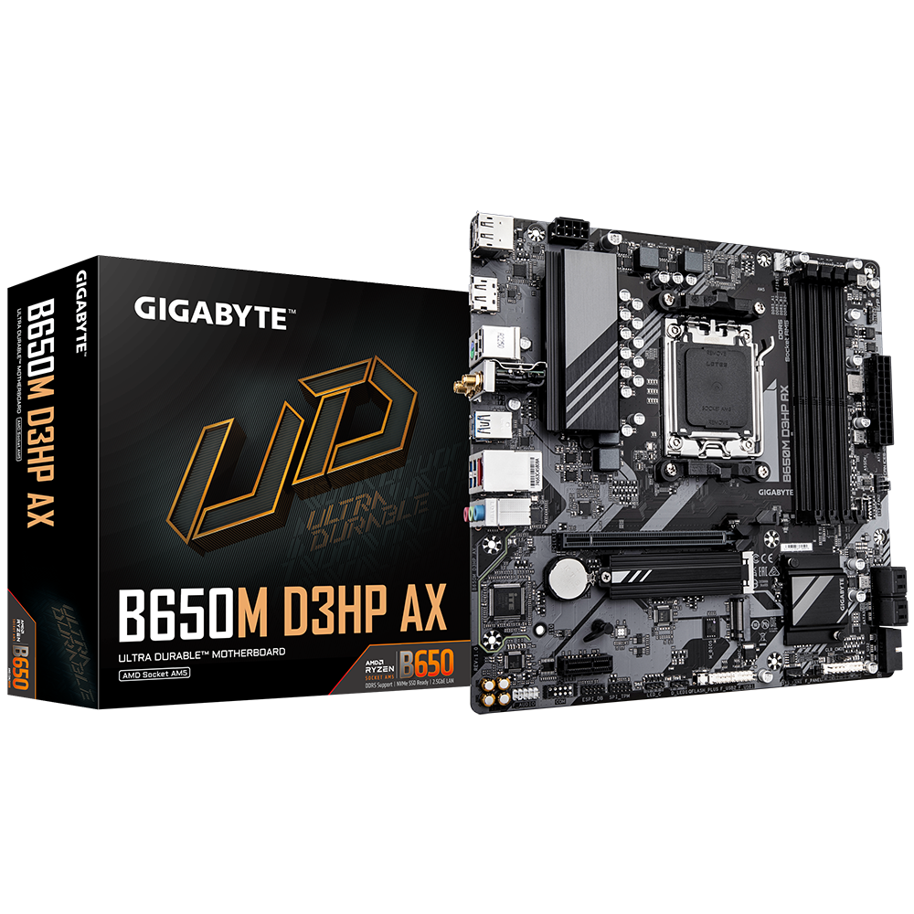 Gigabyte Matx Mainboard Sockel Am5 B650m D3hp Ax - Bild 3