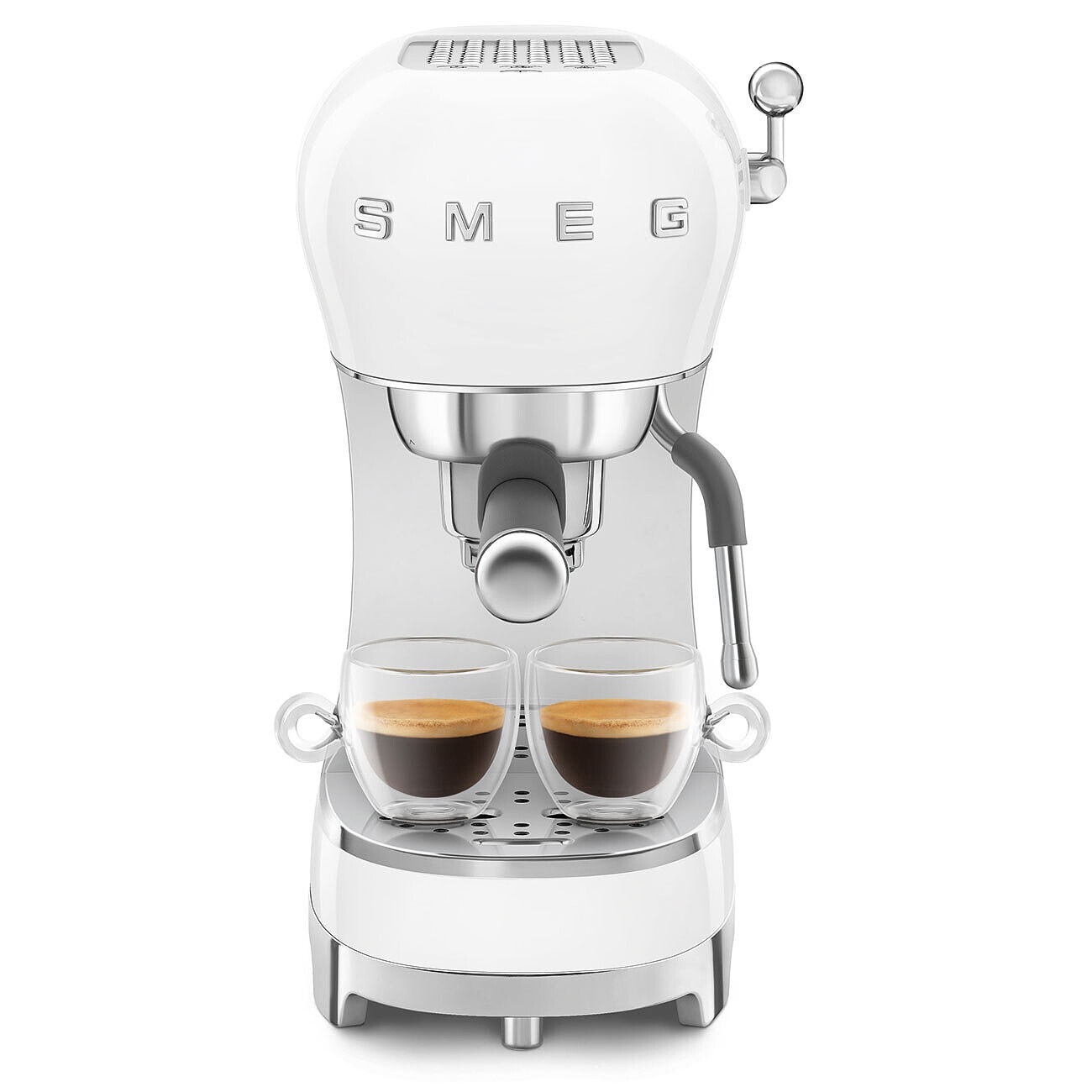 Smeg Siebträgermaschine Ecf02wheu (Weiß) - Bild 3